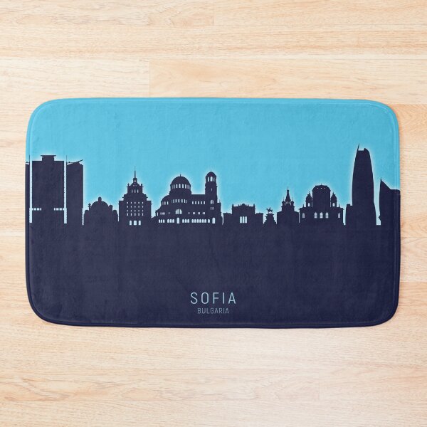 Item preview, Sofia Bulgaria Skyline designed and sold by ArtPrints.