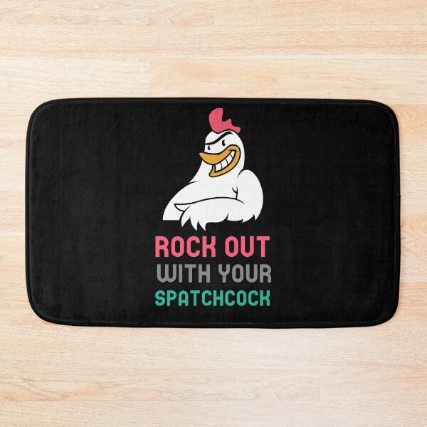 Item preview, Rock Out With Your Spatchcock Chicken BBQ designed and sold by AndApArt.