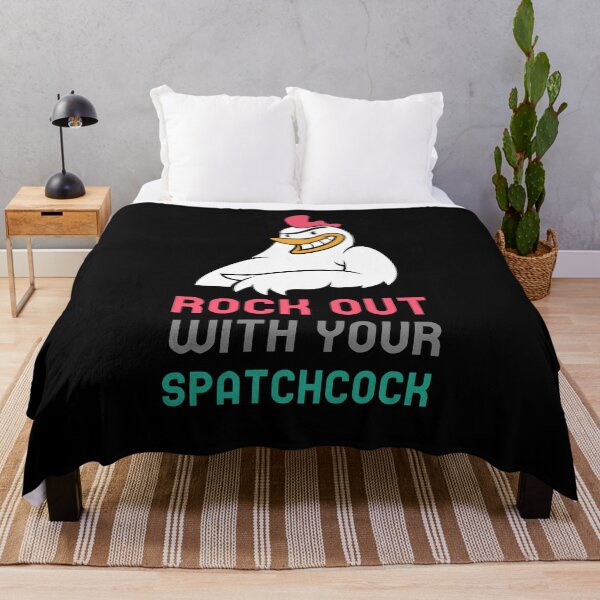 Item preview, Rock Out With Your Spatchcock Chicken BBQ designed and sold by AndApArt.