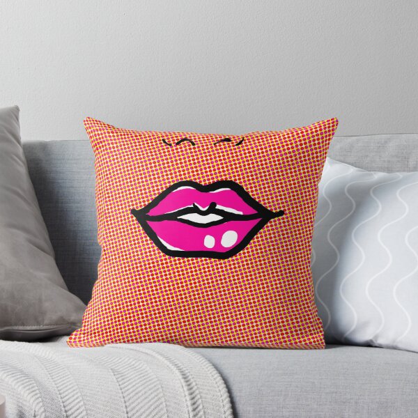 Item preview, Pop Art smile designed and sold by Dinosaurson.