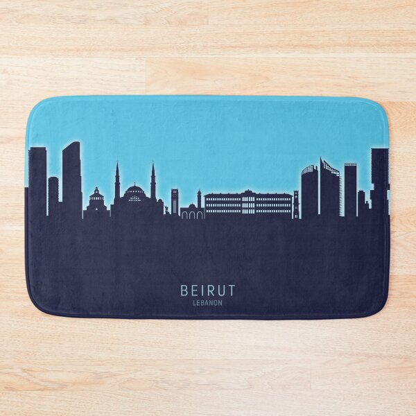 Item preview, Beirut Lebanon Skyline designed and sold by ArtPrints.