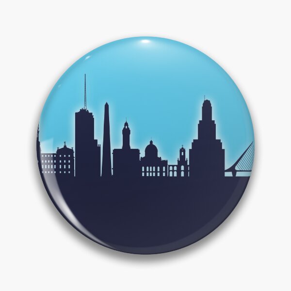 Item preview, Buenos Aires Argentina Skyline designed and sold by ArtPrints.