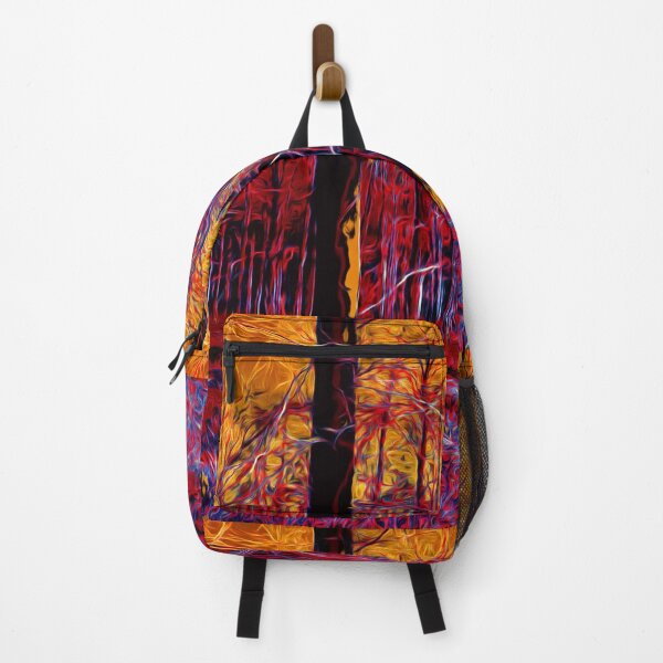 Item preview, Red Magical Forest Wide Landscape Psychedelic designed and sold by KALEIDOSCOPE UK.