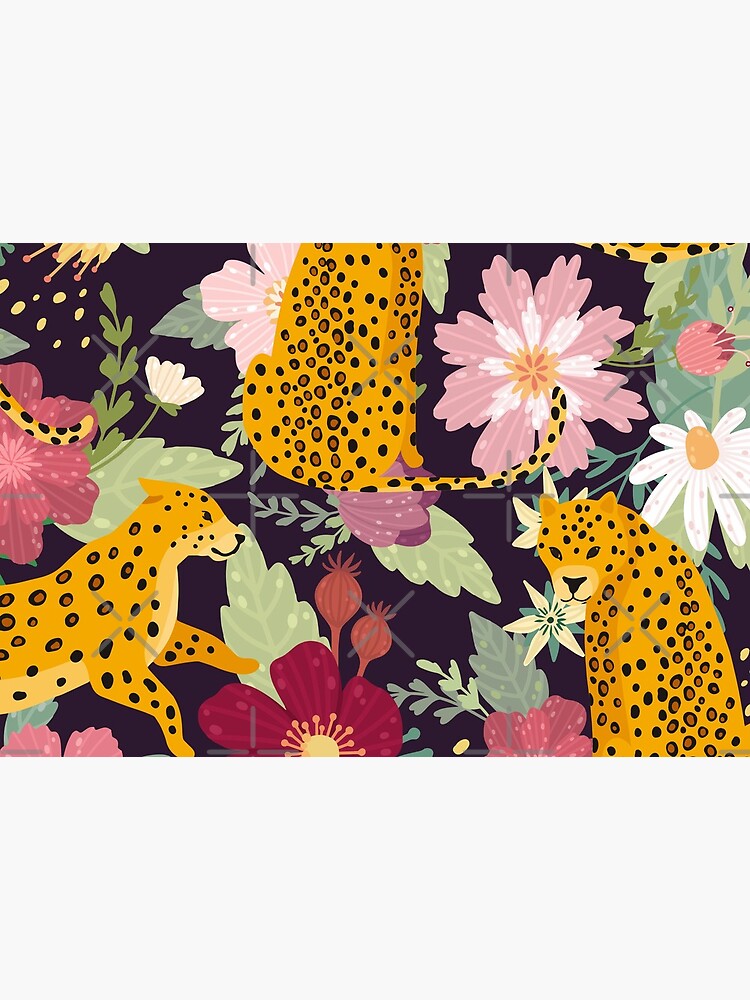 floral leopard by haroulita