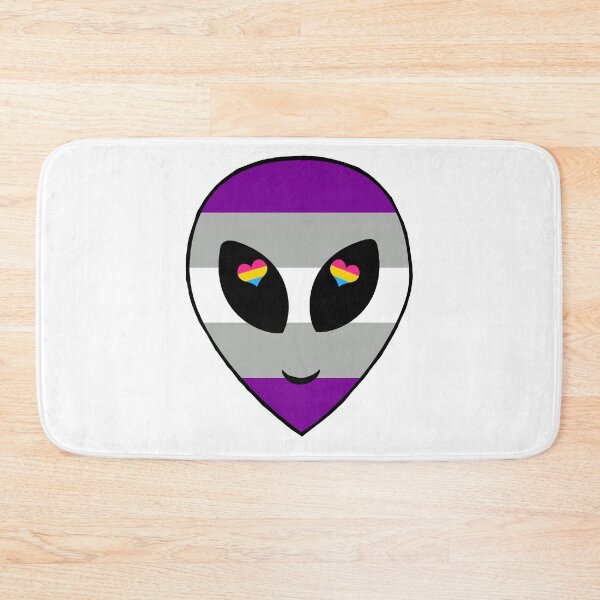 Item preview, Grey Ace Panromatic Alien designed and sold by silentrebel.