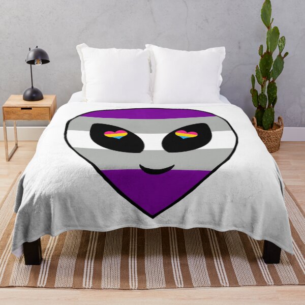 Item preview, Grey Ace Panromatic Alien designed and sold by silentrebel.