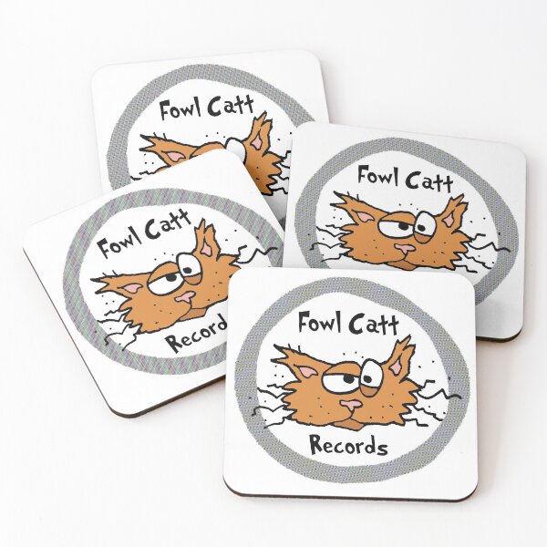 Item preview, Fowl Catt Records (logo) designed and sold by CattapanComics.