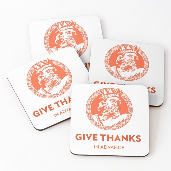 Item preview, Give Thanks In advance designed and sold by inspiraworld.