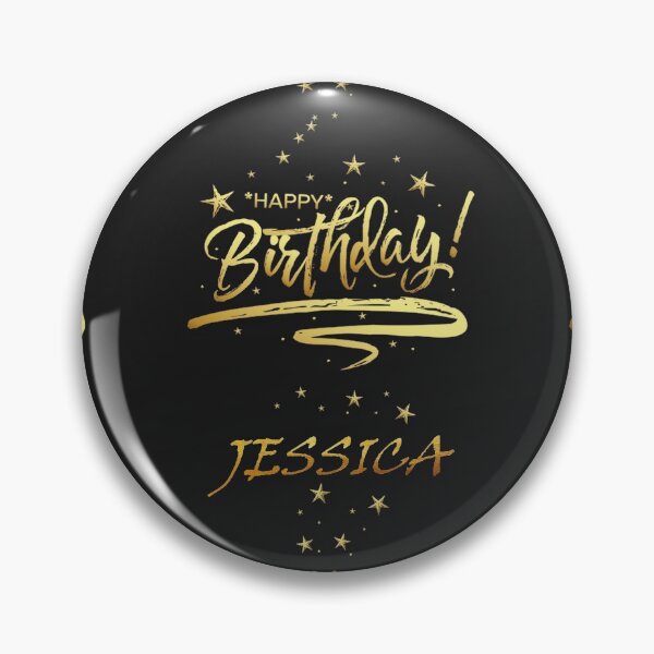 Item preview, HAPPY BIRTHDAY JESSICA : Unique & Special Gift that Customs on your Personal Name with an Enjoying & Lovely Design designed and sold by roji-world-shop.