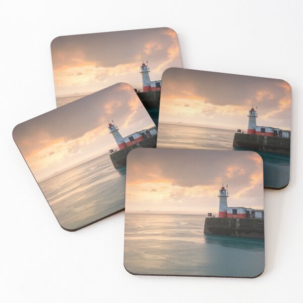 Item preview, Newlyn Lighthouse at sunrise designed and sold by bitm2007.