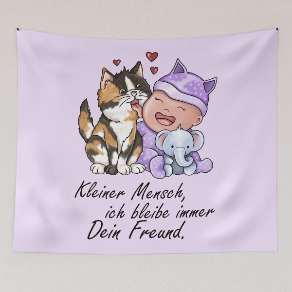 Item preview, Cat with baby your friend designed and sold by ARTemyzz.