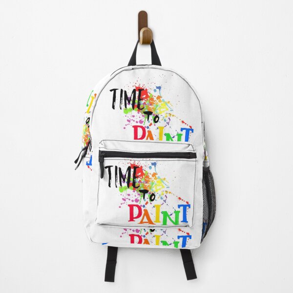 Item preview, Time to Paint artistic expressive color logo designed and sold by cre8iven8ive.