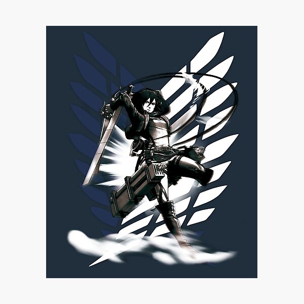 Shingeki no Kyojin - Mikasa Ackerman Photographic Print