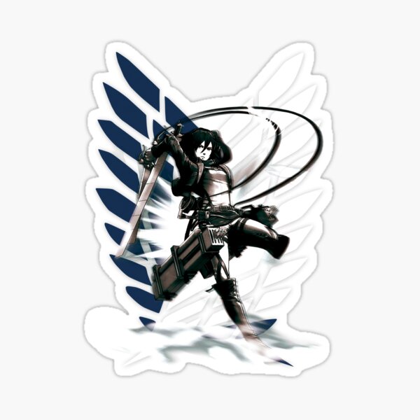 Shingeki no Kyojin - Mikasa Ackerman Sticker