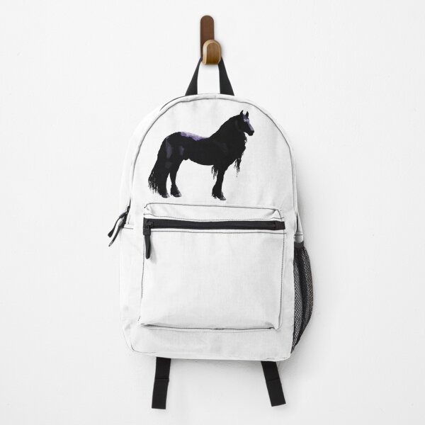Item preview, Friesian horse, almost a silhouette designed and sold by nonny.