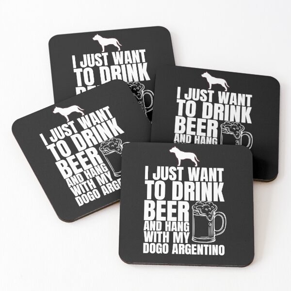 Item preview, dogo argentino and beer  designed and sold by good vibes clothing.