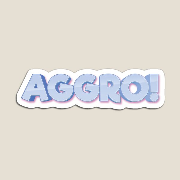 Item preview, Aggro Aggravation Aggressive Behavior Words Gamer Use designed and sold by ProjectX23.