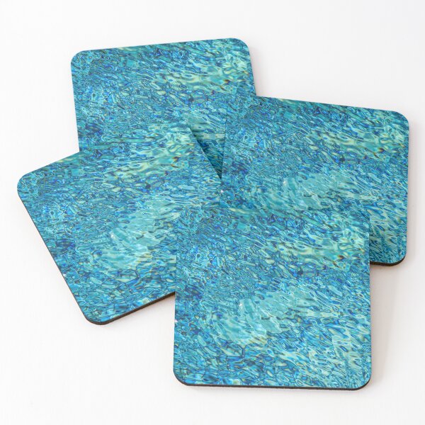 Item preview, Bright blue water with ripples designed and sold by Photopat.