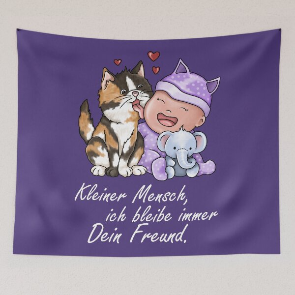 Item preview, Cat with baby your friend designed and sold by ARTemyzz.