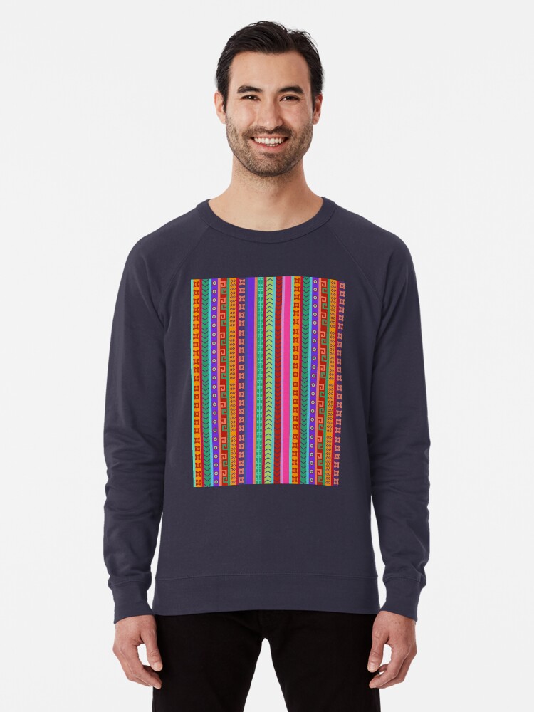 Ethnic pattern sweatshirt sales