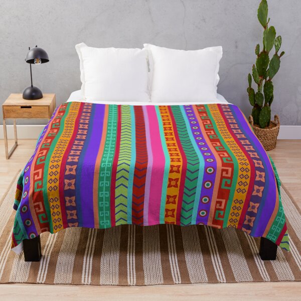 Item preview, Ethnic Peruvian Motif Striped Pattern designed and sold by Anna Lemos.