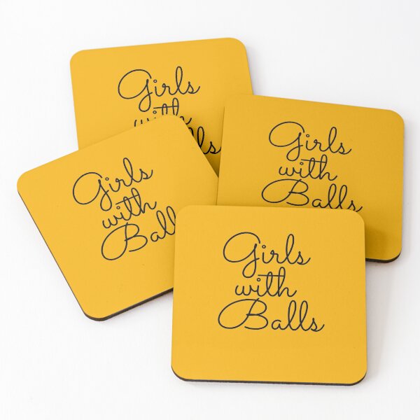 Item preview, GIRLS WITH BALLS designed and sold by MissVania Speaks.