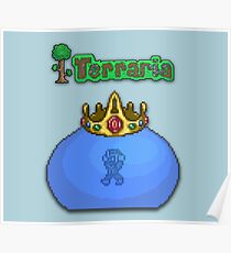 Terraria King Slime Poster