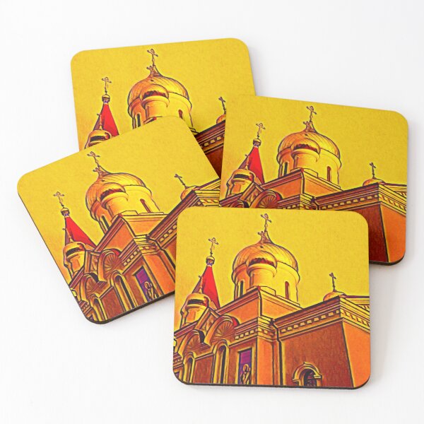 Item preview, Orthodox church with shining domes designed and sold by helenkaiy.