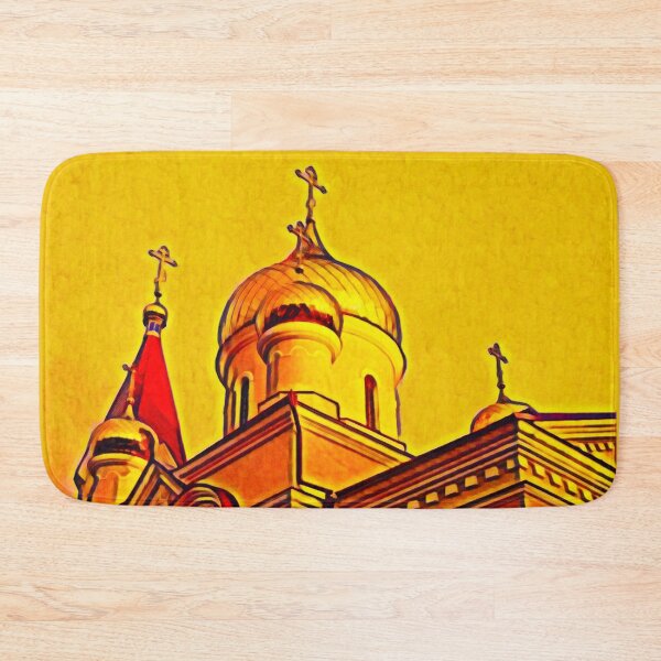 Item preview, Orthodox church with shining domes designed and sold by helenkaiy.
