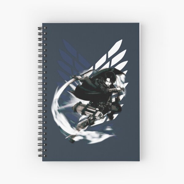 Shingeki no Kyojin - Levi Ackerman Spiral Notebook
