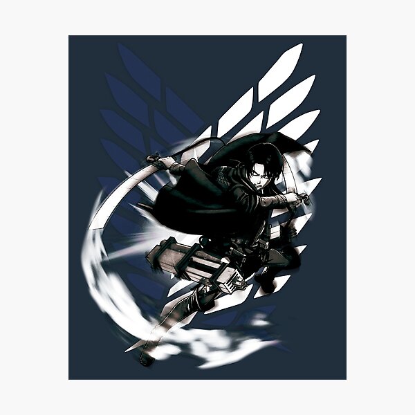 Shingeki no Kyojin - Levi Ackerman Photographic Print
