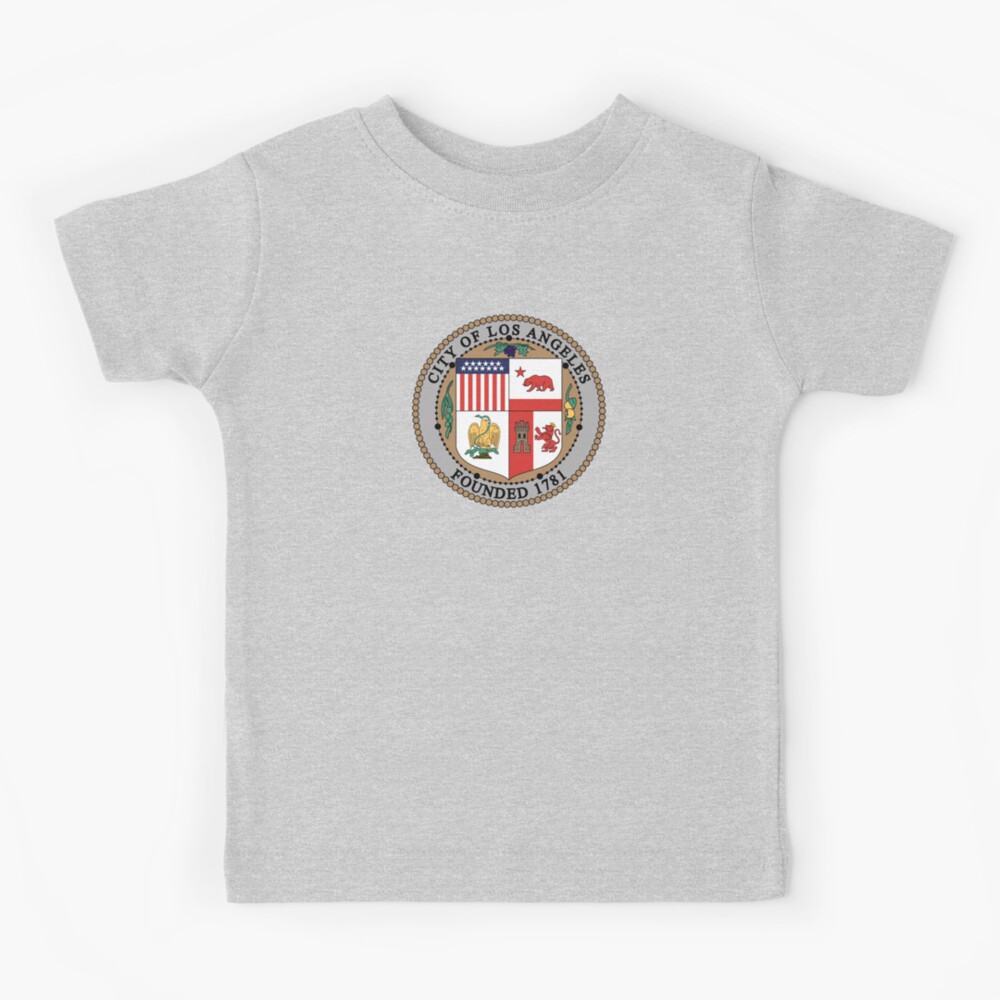 Los Angeles La Old English Mens Crewneck Sweatshirt Grey / Medium