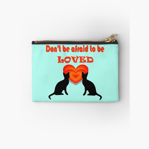 Item preview, Don't be afraid to be LOVED. A pair of cats designed and sold by helenkaiy.