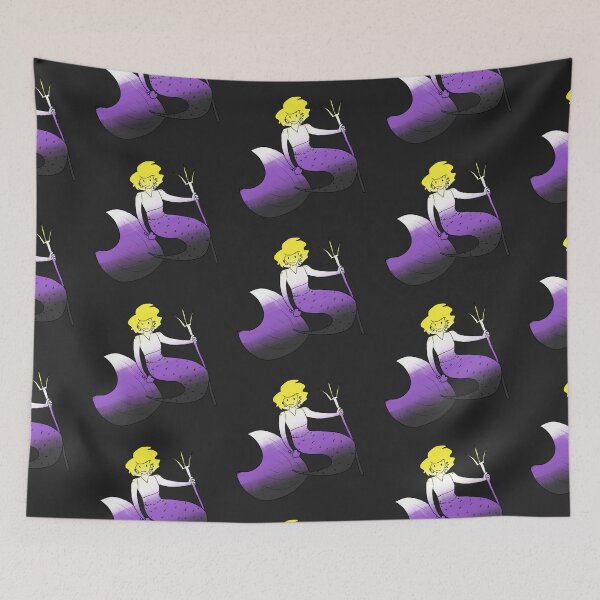 Item preview, Enby mermaid designed and sold by Alex Tal.