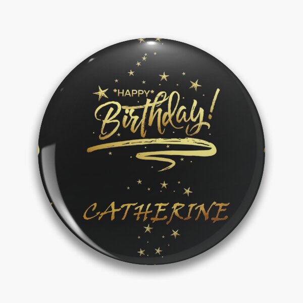 Item preview, HAPPY BIRTHDAY CATHERINE : Unique & Special Gift that Customs on your Personal Name with an Enjoying & Lovely Design designed and sold by roji-world-shop.
