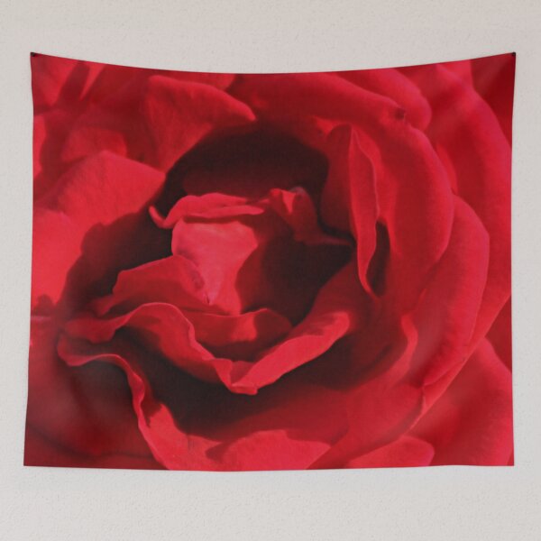 Item preview, Red Rose Flower Macro designed and sold by Anna Lemos.