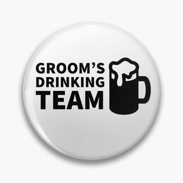 Item preview, GROOMS DRINKING TEAM - DRINKING - GROOM - WEDDING  designed and sold by Tropical Blood.
