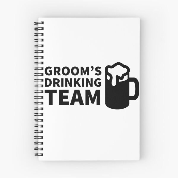 Item preview, GROOMS DRINKING TEAM - DRINKING - GROOM - WEDDING  designed and sold by Tropical Blood.