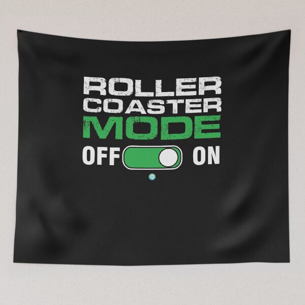 Item preview, ROLLER COASTER: Mode ON - Funny Roller Coaster Gift designed and sold by woormle.