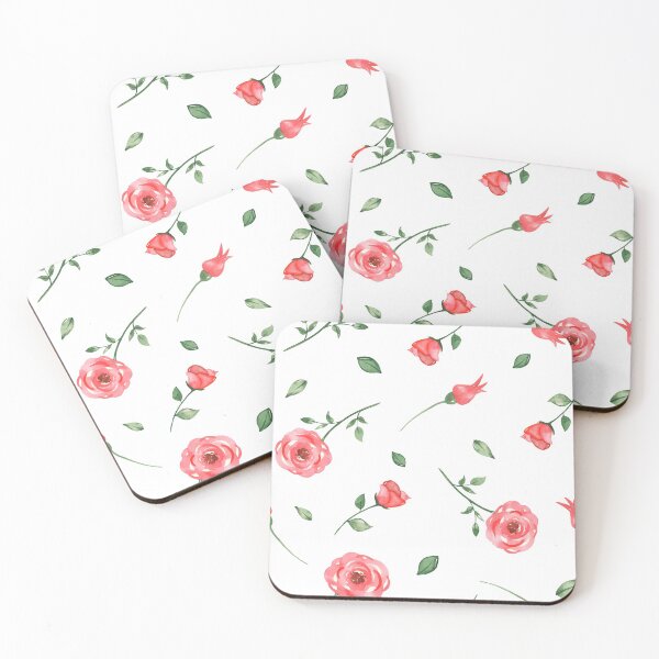 Item preview, Watercolor seamless with roses flowers desing designed and sold by yemliha toker.