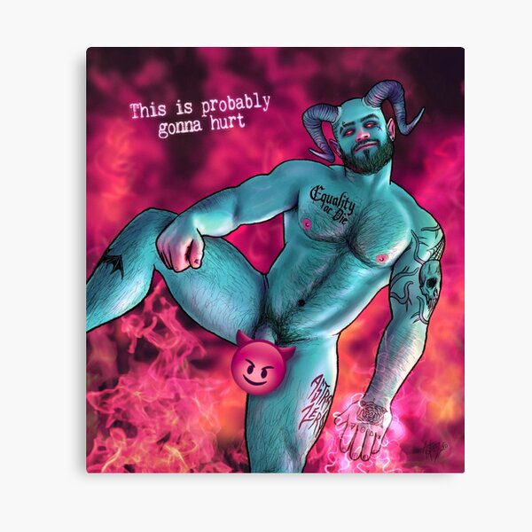 Gonna Hurt Canvas Print