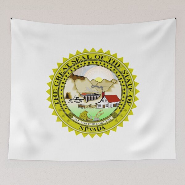 Item preview, The Great Seal of the State of Nevada designed and sold by TheGreekGuy.