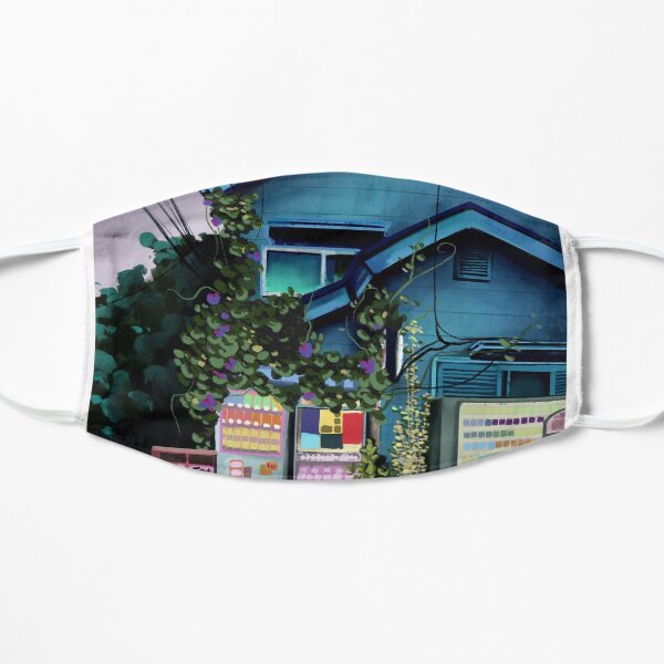 Japanese Neighborhood Flat Mask