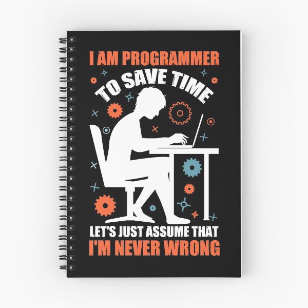 Item preview, I'im a programmer to save time lets just assume that i'm never wrong, Funny classic Tshirt  designed and sold by Suzan⭐⭐⭐⭐⭐ (1548).