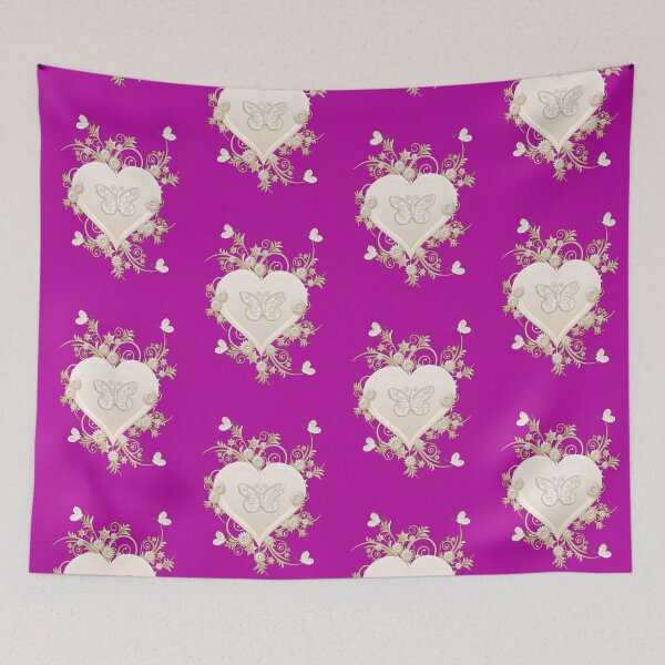 Item preview, Valentine Heart and butterflies designed and sold by LoneAngel.