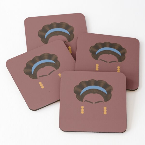 Item preview, modern day stylized frida kahlo illustration designed and sold by aserialartist.