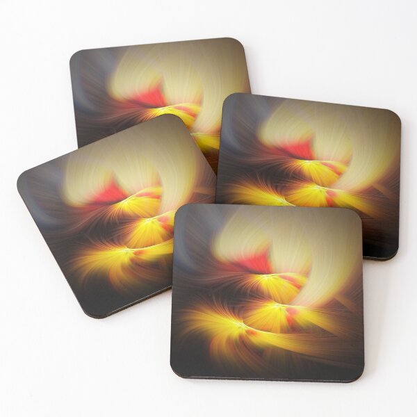 Item preview, Red and Yellow Twirl designed and sold by JonHarrisStudio.
