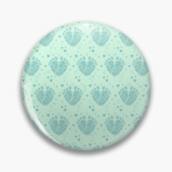 Item preview, Baby feet background in teal color designed and sold by sashica.