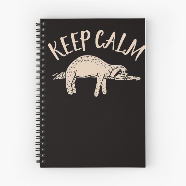 Item preview, Keep calm sloth chill designed and sold by Imutobi.
