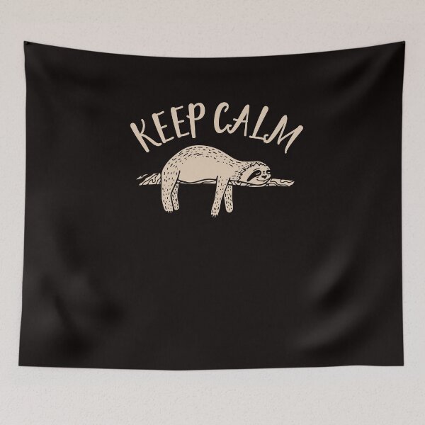 Item preview, Keep calm sloth chill designed and sold by Imutobi.